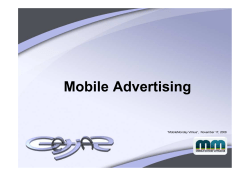 Mobile Advertising