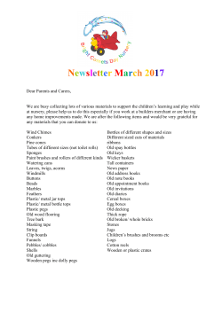 March 2017 - Bright Comets Day Nursery