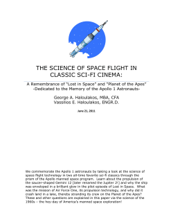 the science of space flight in classic sci-fi cinema