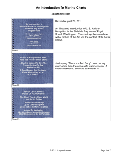 An Introduction To Marine Charts