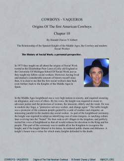 COWBOYS - VAQUEROS Origins Of The first American Cowboys