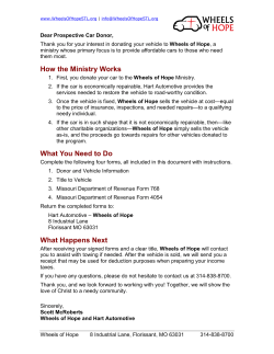 How the Ministry Works What You Need to Do