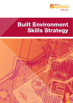 Built Environment Skills Strategy