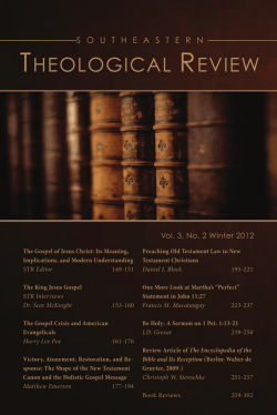 Preaching Old Testament Law to New Testament Christians. Daniel I