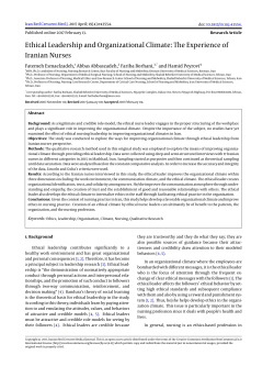 Full Text  - Iranian Red Crescent Medical Journal