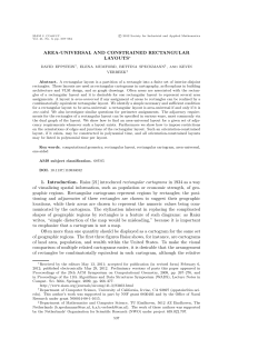 AREA-UNIVERSAL AND CONSTRAINED RECTANGULAR