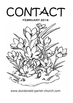 february 2016 - Dundonald Parish Church