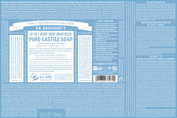 Label - Dr. Bronner`s