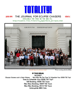 TOTALITY! - Eclipse Chasers