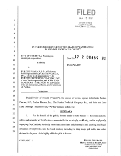 Read the lawsuit - City of Everett