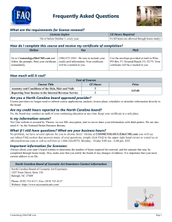 Frequently Asked Questions