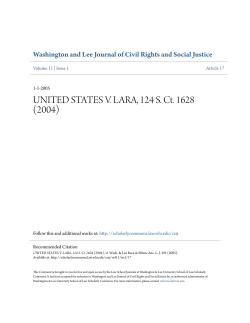 UNITED STATES V. LARA, 124 S. Ct. 1628 (2004)