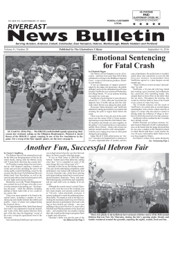 September 16, 2016 - The Glastonbury Citizen