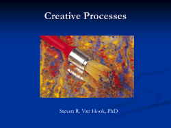 Creative Marketing Processes