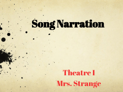 Song Narration