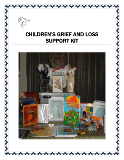 CHILDREN`S GRIEF AND LOSS SUPPORT KIT