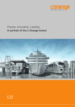 portrait of the L`Orange brand