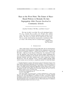 Race at the Pivot Point: The Future of Race