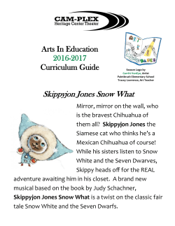 Skippyjon Jones Snow What - Cam-plex