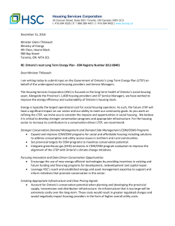 submitted input on LTEP - Housing Services Corporation