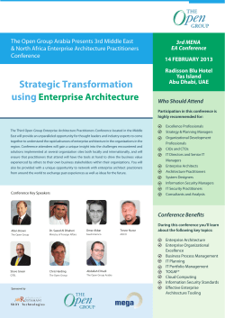 Abu Dhabi, UAE - The Open Group