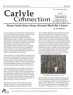 Carlyle Connection