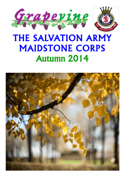 Grapevine - The Salvation Army