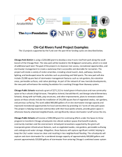 Chi-Cal Rivers Fund Project Examples
