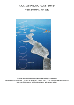 PRESS INFORMATION 2011