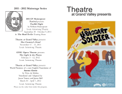 Upload a copy of the program. - Grand Valley State University