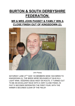 Kingsdown 2 Report July 2015