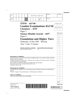 Question paper - Paper 3 and 8 - June 2008