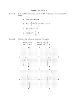 Review Exercise Set 3