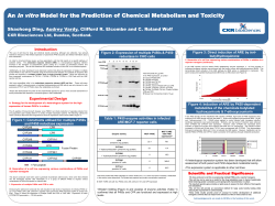 An In vitro Model for the Prediction of Chemical Metabolism and