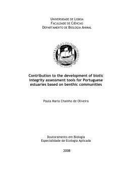 Tese de Doutoramento - Reposit&oacute;rio da Universidade de Lisboa