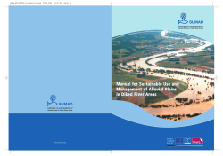 Manual for Sustainable Use and Management of Alluvial Plains in