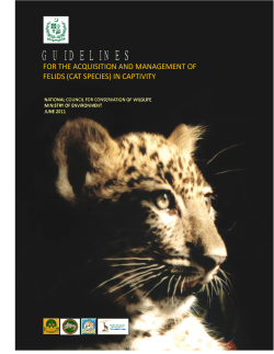 Guidelines for the Acquisition and Management of - WWF