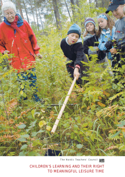 children`s learning and their right to meaningful leisure time