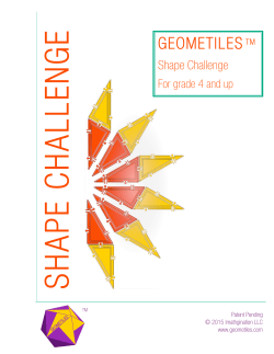 Shape Challenge