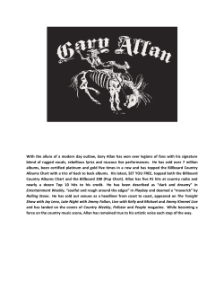 With the allure of a modern day outlaw, Gary