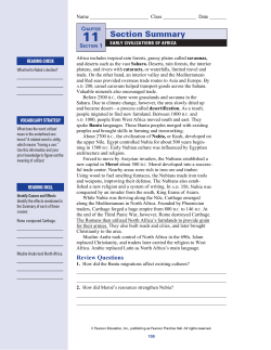 Review Questions - Waunakee Community School District