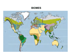 biomes - UCD Plant Biology