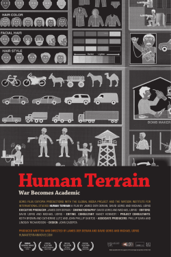 Poster - Human Terrain
