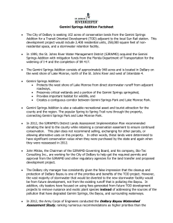 a factsheet - St. Johns Riverkeeper
