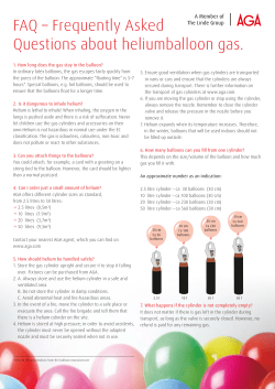 FAQ &ndash; Frequently Asked Questions about heliumballoon gas.