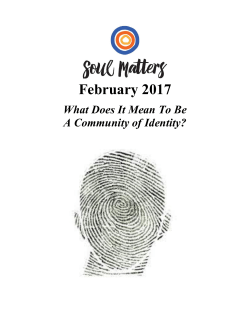 February 2017 - Unitarian Church of All Souls