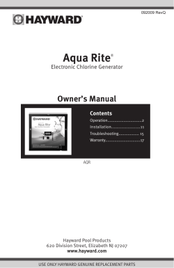 Aqua Rite - Hayward Pools