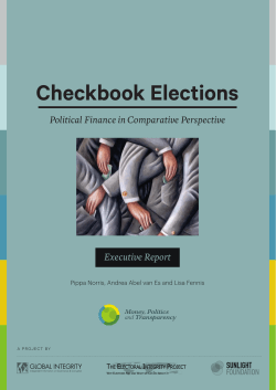 Checkbook Elections - Carnegie Endowment for International Peace