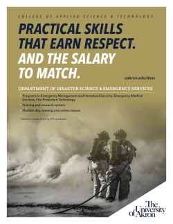 PRACTICAL SKILLS THAT EARN RESPECT. AND THE SALARY