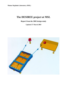 Design Report - Manne Siegbahn Laboratory (1937